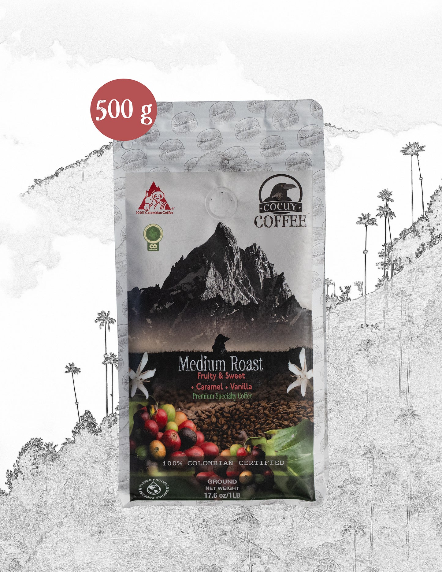 Medium Roast Colombian Coffee Ground | Cocuy Coffee