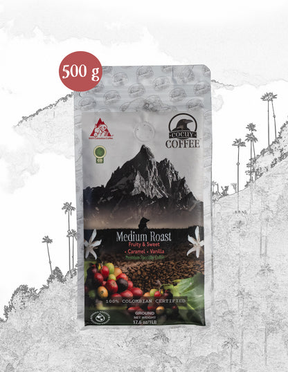 Medium Roast Colombian Coffee Ground | Cocuy Coffee